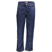 Blue Cotton Jeans & Pant