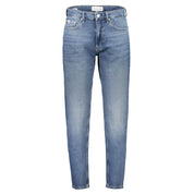 Blue Cotton Jeans & Pant