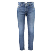 Blue Cotton Jeans & Pant