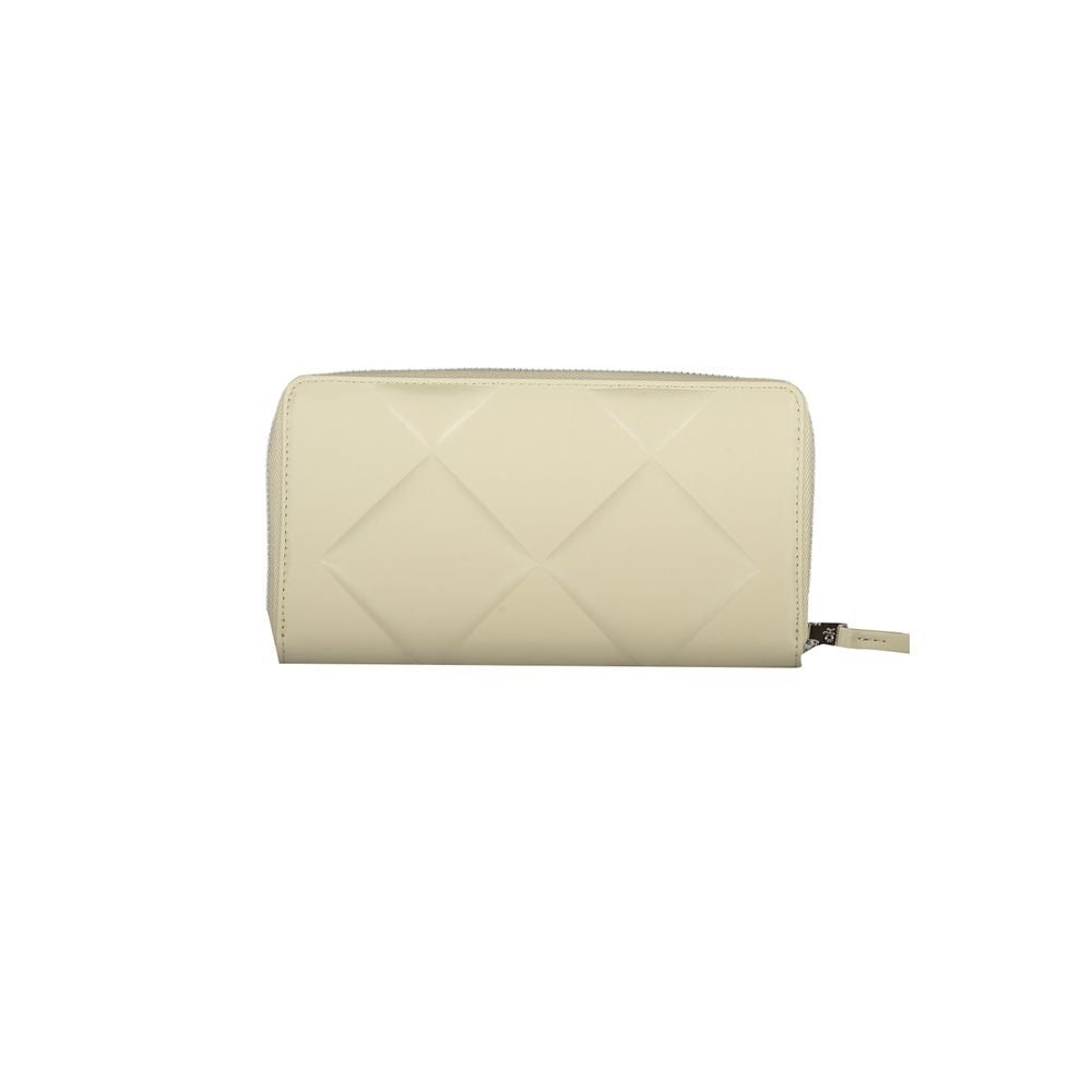 Beige Polyester Wallet