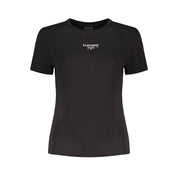 Black Cotton Tops & T-Shirt