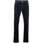 Blue Cotton Jeans & Pant