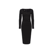 Black Viscose Dress