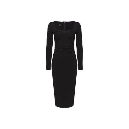 Black Viscose Dress