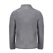 Gray Polyester Men Sweater