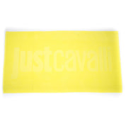 Yellow Cotton Men Beach Towel