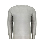 Gray Wool Men Sweater