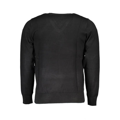 Black Nylon Sweater