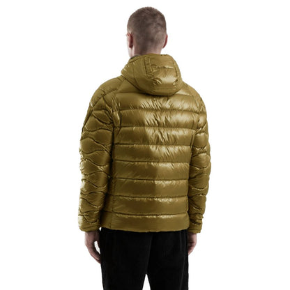 Yellow Nylon Men's Jacket