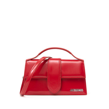 Red Leather Shoulder Bag