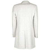 White Wool Vergine Jacket