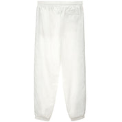 White Polyester Jeans & Pant