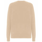 Beige Wool Men Sweater