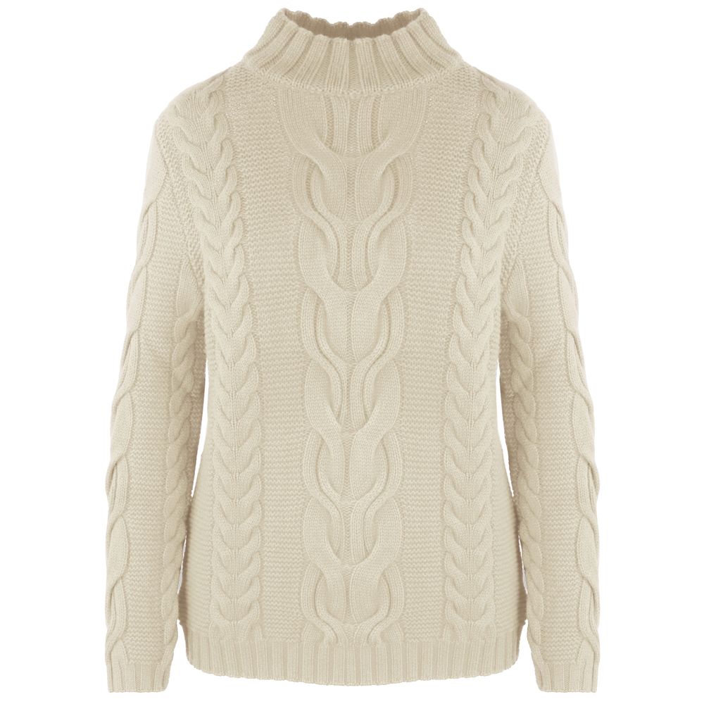 Beige Wool Sweater