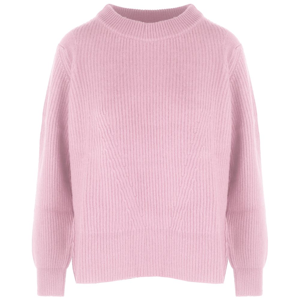 Pink Cashmere Women Sweater