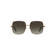 Brown Metal Sunglasses