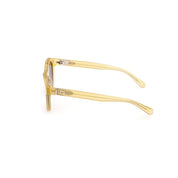 Yellow Plastic Sunglasses