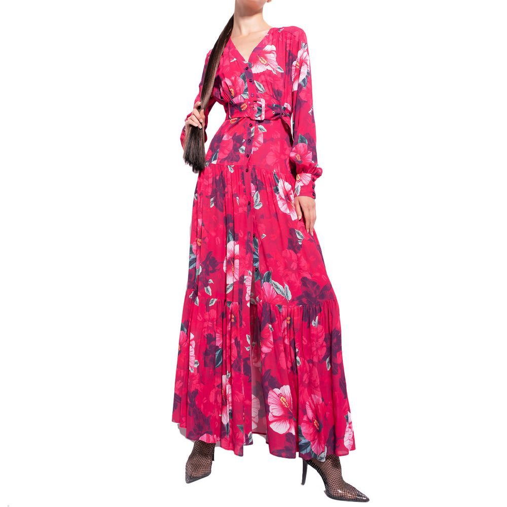 Fuchsia Viscose Dress