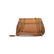 Brown Polyethylene Handbag