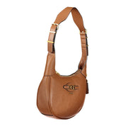 Brown Polyethylene Handbag