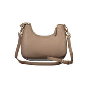 Brown Polyethylene Handbag