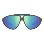 Green Rubber Sunglasses