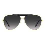 Black Metal Sunglasses