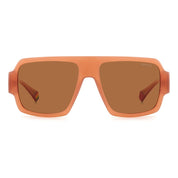 Beige Resin Sunglasses