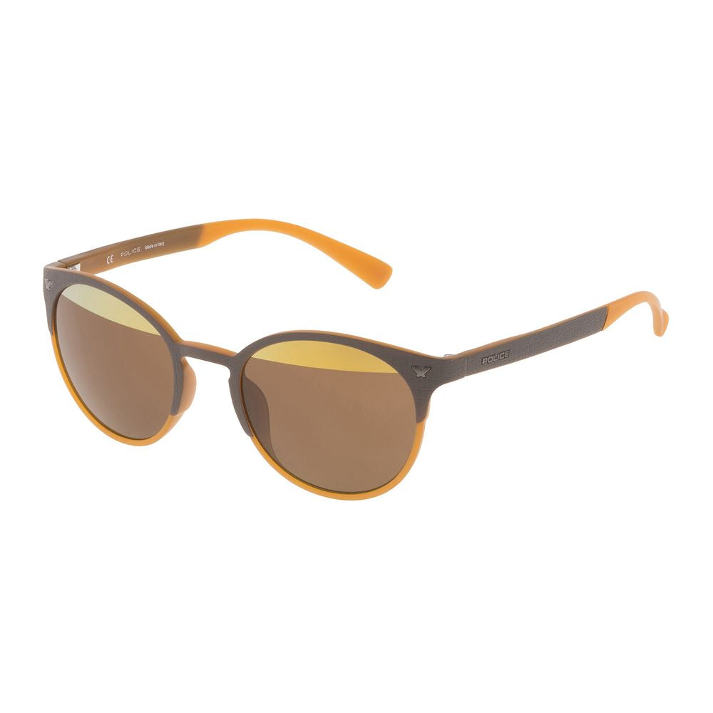 Brown Injected Sunglasses