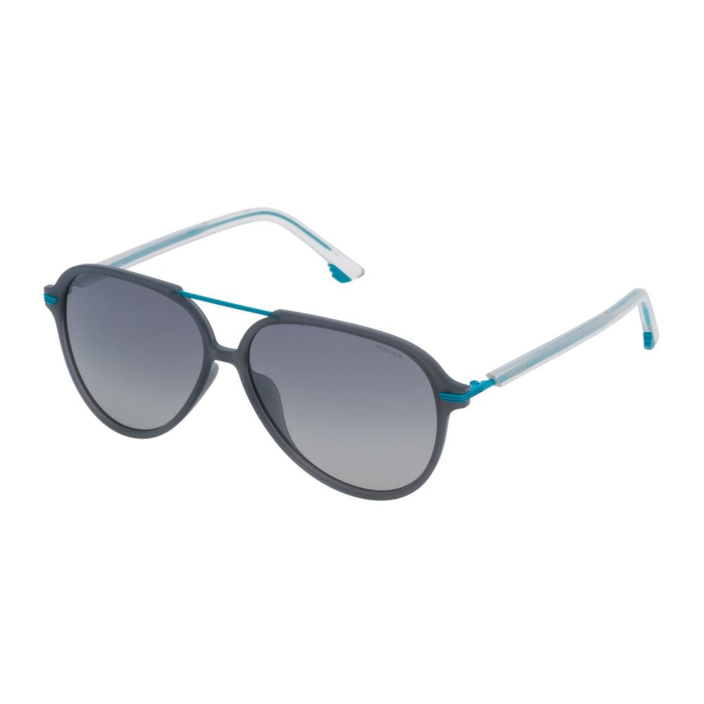 Blue Metal Sunglasses