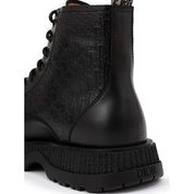 Black Leather Boot