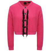 Fuchsia Cotton Sweater