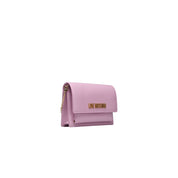 Purple Polyethylene Women Crossbody Bag