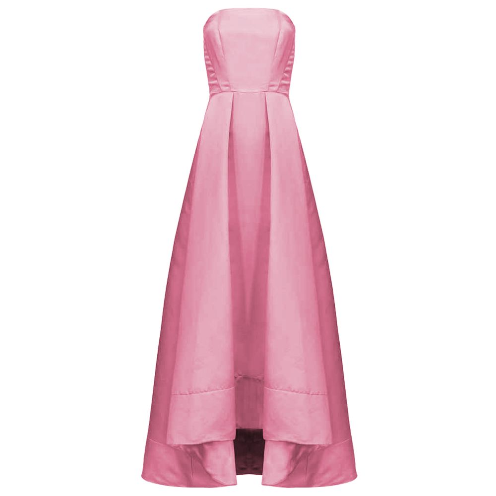 Pink Polyester Dress