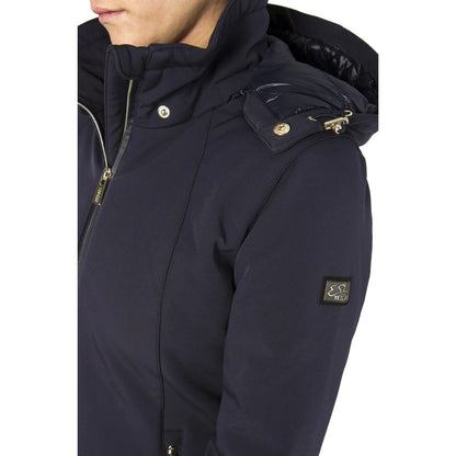 Blue Polyamide Women Jacket