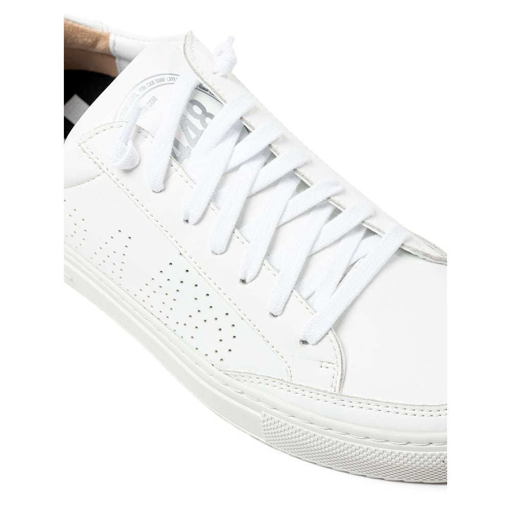 White Leather Sneaker