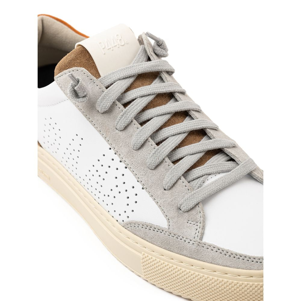 White Leather Sneaker