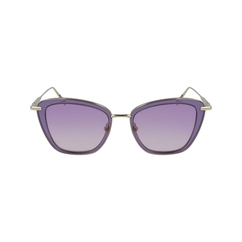 Purple Metal Sunglasses