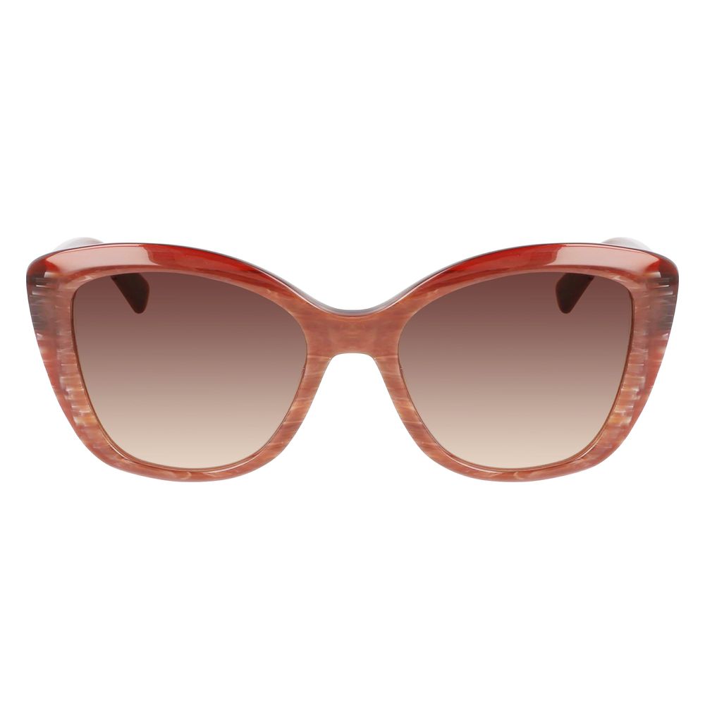 Red Acetate Sunglasses