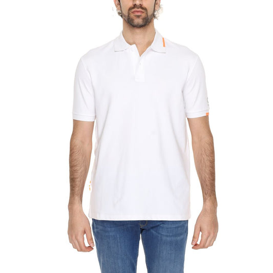 White Cotton Polo Shirt