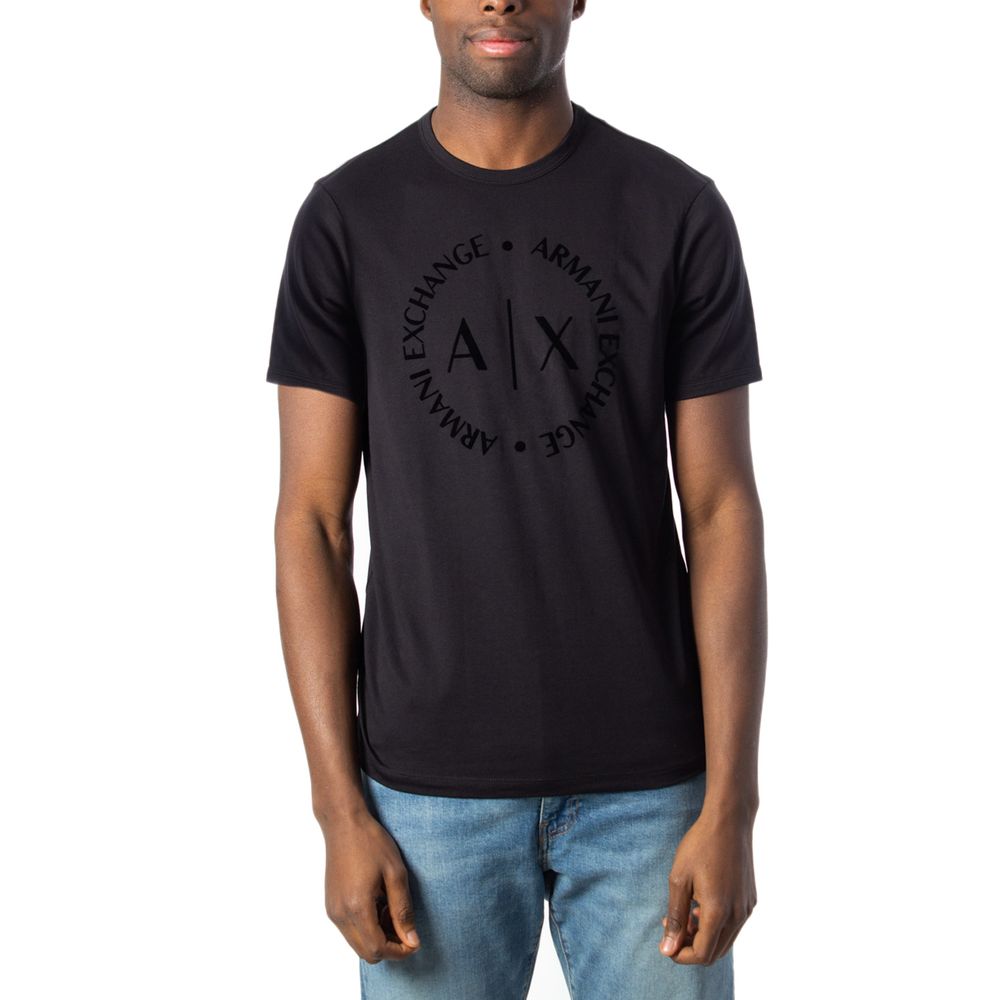 Black Cotton T-Shirt