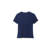 Blue Cotton Tops & T-Shirt