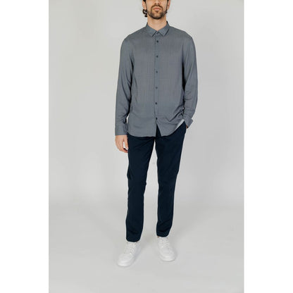 Gray Viscose Shirt