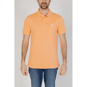 Orange Cotton Polo Shirt