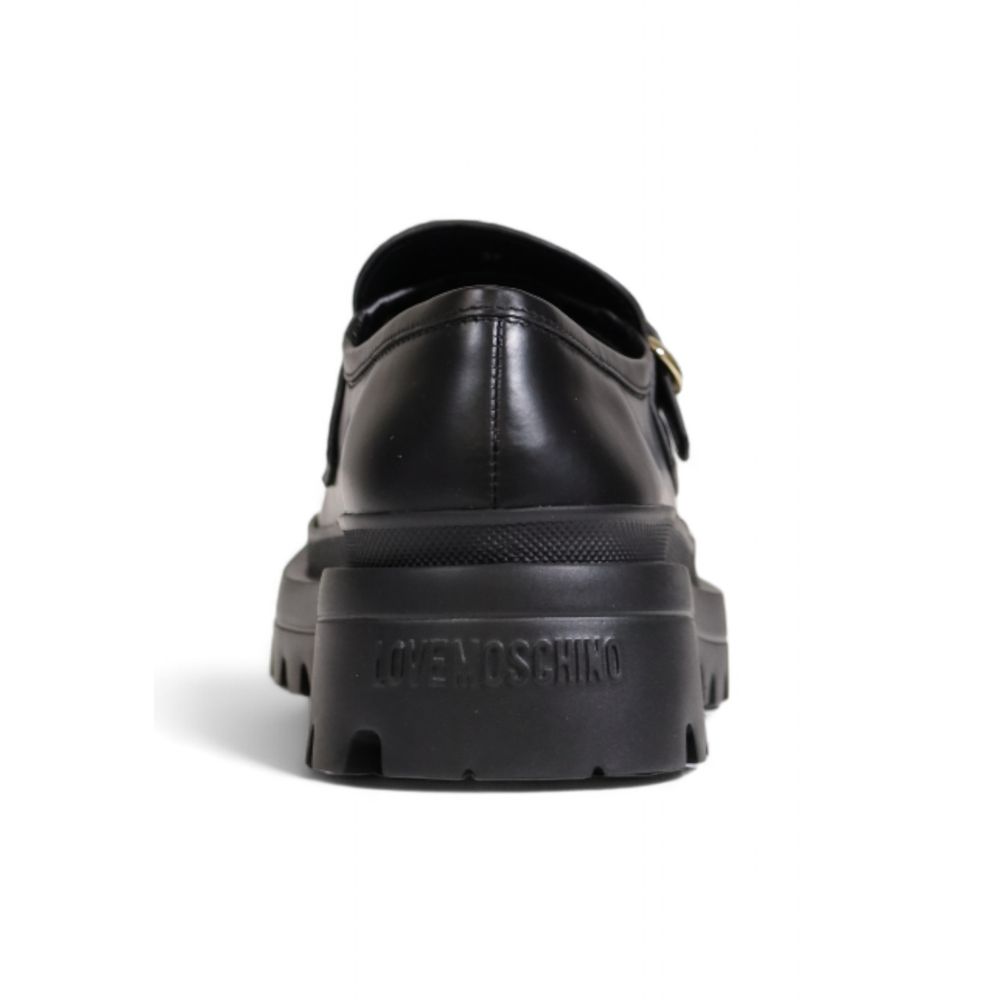 Black Polyethylene Flat Shoe