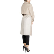 Beige Cotton Jackets & Coat