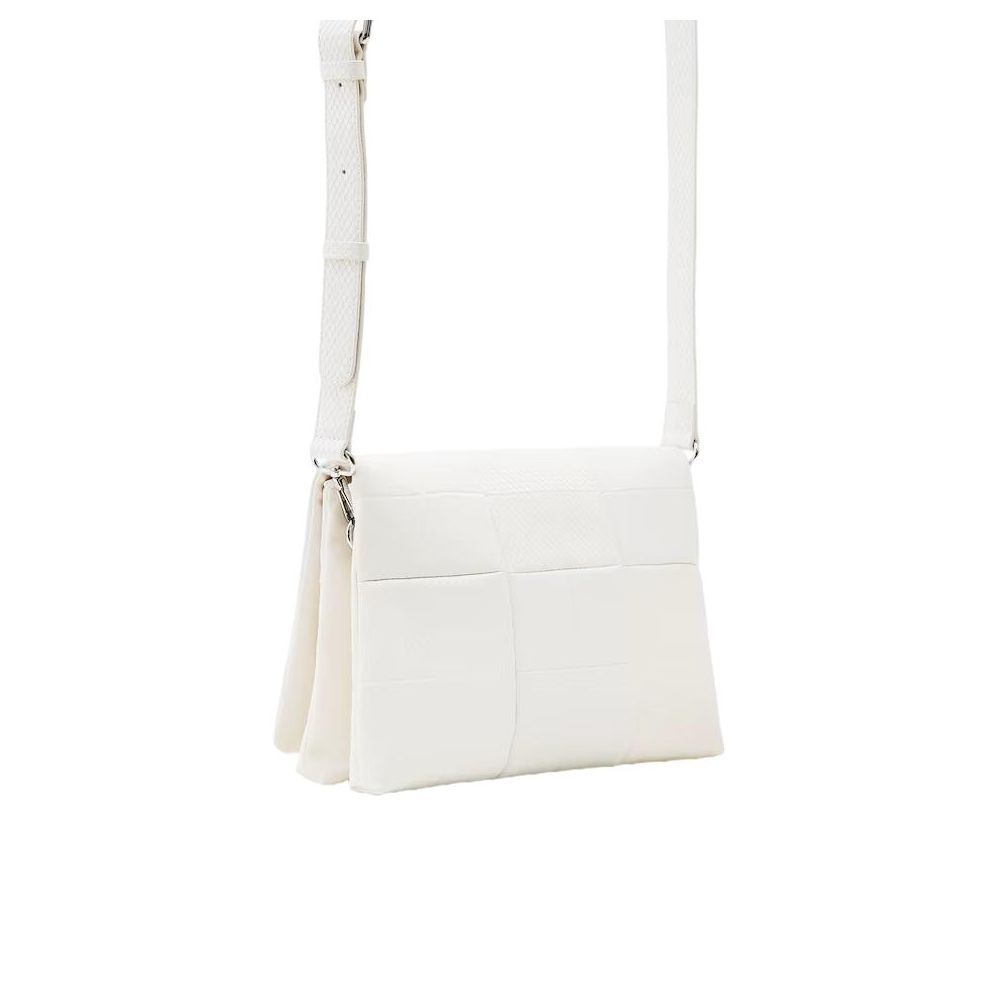 Beige Polyethylene Handbag