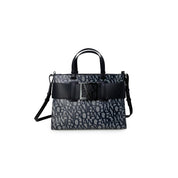 Black Cotton Handbag