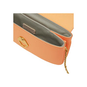 Orange Leather Handbag