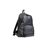 Black Polyethylene Backpack